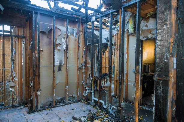 Professional Soot Cleanup technician working in Glenrock, WY